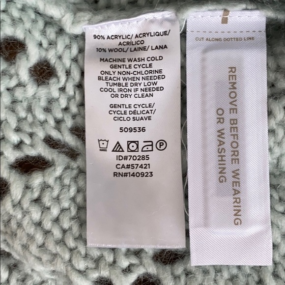 LOFT MINT GREEN SWEATER - Picture 4 of 6